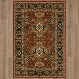 Dhahar Garnet 3' 5" x 5' 5" Area Rug Karastan Rugs