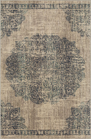 Dharma Medallion Indigo 2' x 3' Area Rug Karastan Rugs