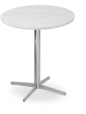 Soho Concept Diana End Table - Modern Steel Design In Black, Brass, Or Chrome Finish For Stylish Interiors   Soho-concept-dining-chair-13787