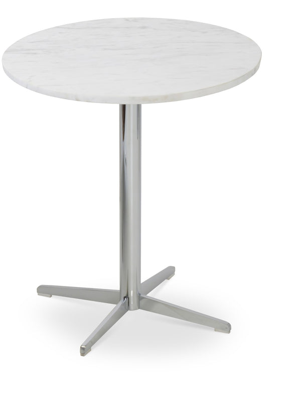 Soho Concept Diana End Table - Modern Steel Design In Black, Brass, Or Chrome Finish For Stylish Interiors   Soho-concept-dining-chair-13787