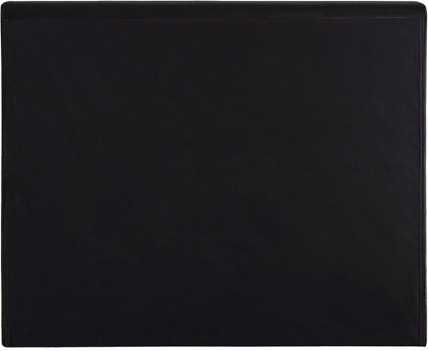 Meridian Furniture Dorian Velvet Twin Bed Low Profile Upholstered Frame and Headboard for Modern Bedrooms Black DorianBlack-T