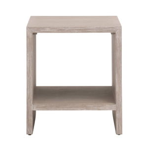 Dovetail End Table Natural Gray Acacia 6043.NG Essentials for Living