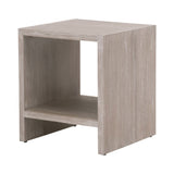 Dovetail End Table Natural Gray Acacia 6043.NG Essentials for Living