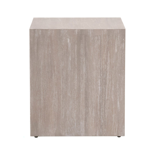 Dovetail End Table Natural Gray Acacia 6043.NG Essentials for Living