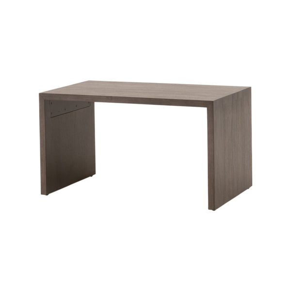 Dovetail Upholstered Coffee Table Ivanhoe Toast, Burnished Brown Acacia Z-OG818 Essentials for Living