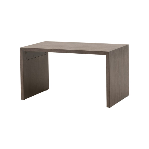 Essentials For Living Dovetail Upholstered Coffee Table - Elegant Dual-design Acacia & Vegan Leather For Stylish Living Spaces Burnished Brown Acacia Mdf,Acacia Veneer,Solid Beech Wood,Solid Rubberwood,Metal 6042.Bbrn/Ivt