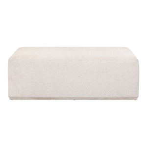 Dovetail Upholstered Coffee Table LiveSmart Gellar-Linen, Natural Gray Acacia 6042.NG/LGLIN Essentials for Living