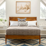 Stowe Bed, Twin, Chestnut Salt Flat - Stowe Bed Chestnut SFSTOWWBDTTCS Malouf