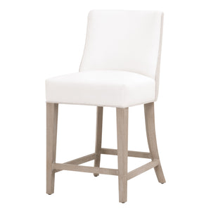 Duet Counter Stool LiveSmart Peyton-Pearl, Performance Bisque French Linen, Natural Gray Ash 6491-CSUP.NG/LPPRL/BIS Essentials for Living