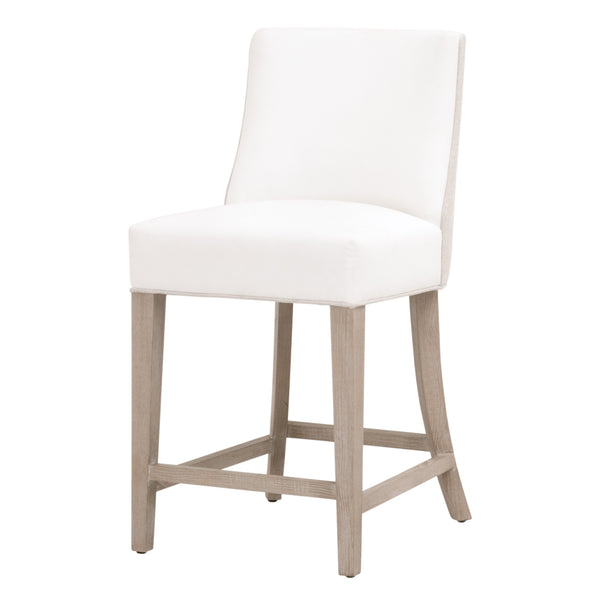 Duet Counter Stool LiveSmart Peyton-Pearl, Performance Bisque French Linen, Natural Gray Ash 6491-CSUP.NG/LPPRL/BIS Essentials for Living
