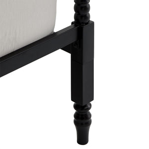 Weimer Iron Spindle Daybed Twin Frame for Guest Studio or Reading Nook Spaces