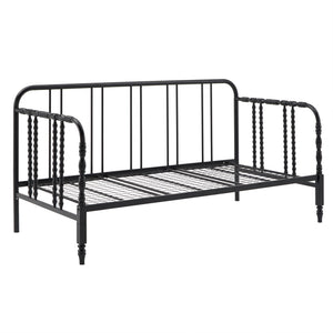 Weimer Iron Spindle Daybed Twin Frame for Guest Studio or Reading Nook Spaces