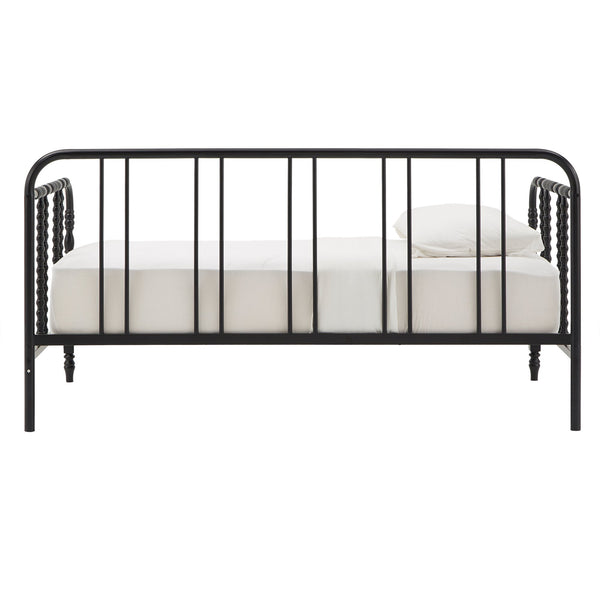 Weimer Iron Spindle Daybed Twin Frame for Guest Studio or Reading Nook Spaces