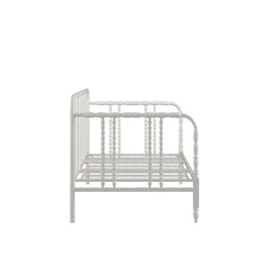 Weimer Iron Spindle Daybed Twin Frame for Guest Studio or Reading Nook Spaces