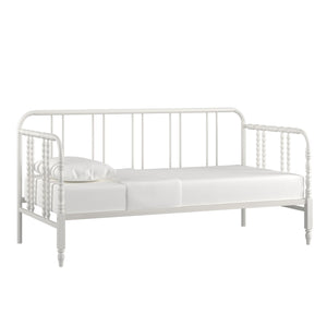 Weimer Iron Spindle Daybed Twin Frame for Guest Studio or Reading Nook Spaces