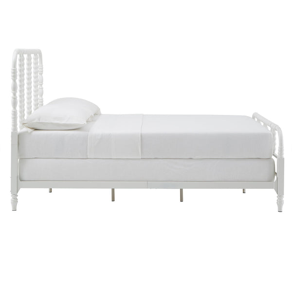 Weimer Iron Spindle Bed Powder Coated Metal Frame for Classic Bedroom Decor