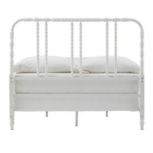Weimer Iron Spindle Bed Powder Coated Metal Frame for Classic Bedroom Decor