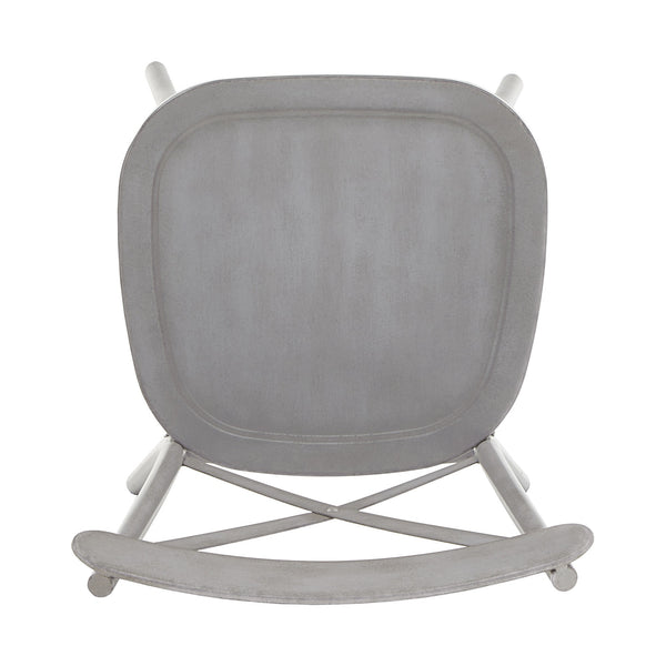 Ervine Metal Dining Chair Set of Two with X-cross Back for Farmhouse Bistro Rooms