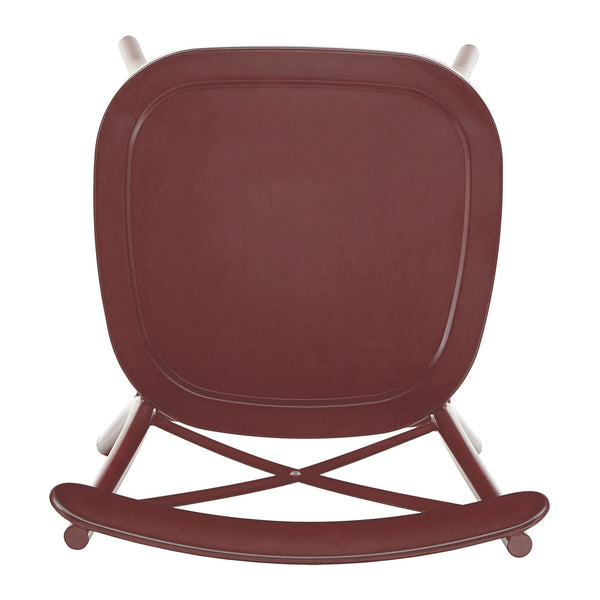 Ervine Metal Dining Chair Set of Two with X-cross Back for Farmhouse Bistro Rooms