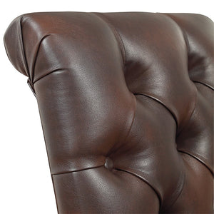 Ashford Button-tufted Upholstered Dining Chair Set with Rubberwood Legs Foam Cushion