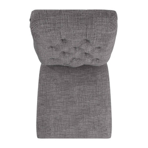 Ashford Button-tufted Upholstered Dining Chair Set with Rubberwood Legs Foam Cushion