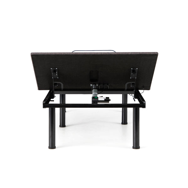 Malouf E255 Adjustable Bed Base With Wireless Remote, Zero-gravity And Anti-snore Positions For Comfort Charcoal Charcoal Stmae255qqab