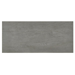 Deidrian Oak Veneer Writing Desk with Metal Frame Shelves and Keyboard Drawer