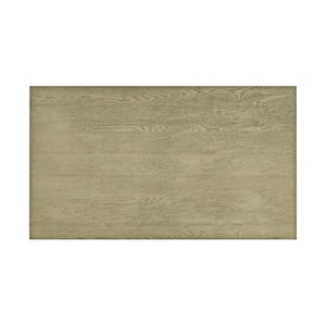 Deidrian Rectangular Coffee Table with Open Shelf and Matte Metal Frame for Living Room