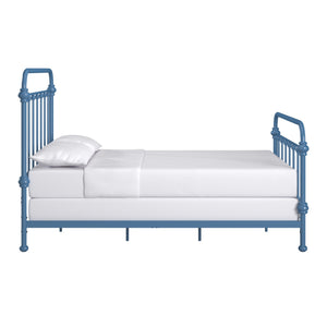 Laroche Iron Spindle Bed Powder Coated Metal Frame for Modern Bedrooms