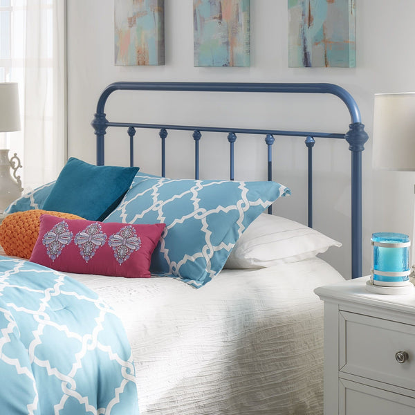 Laroche Iron Spindle Bed Powder Coated Metal Frame for Modern Bedrooms