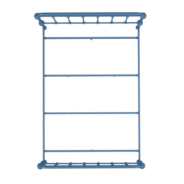 Laroche Iron Spindle Bed Powder Coated Metal Frame for Modern Bedrooms