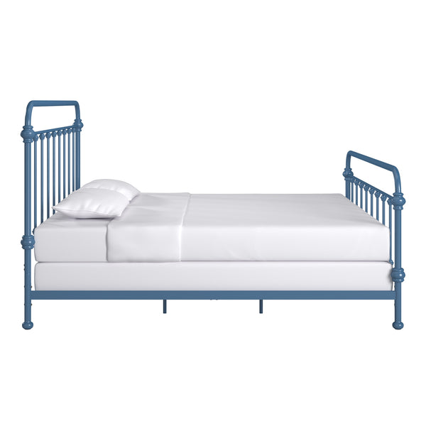 Laroche Iron Spindle Bed Timeless Curved Frame for Modern Bedrooms
