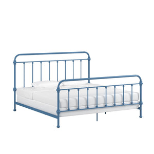 Laroche Iron Spindle Bed Timeless Curved Frame for Modern Bedrooms