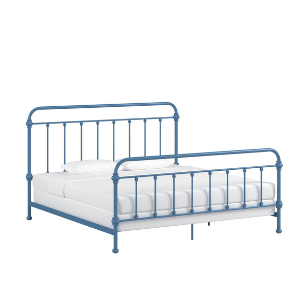 Laroche Iron Spindle Bed Timeless Curved Frame for Modern Bedrooms