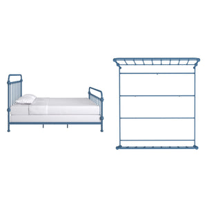 Laroche Iron Spindle Bed Timeless Curved Frame for Modern Bedrooms