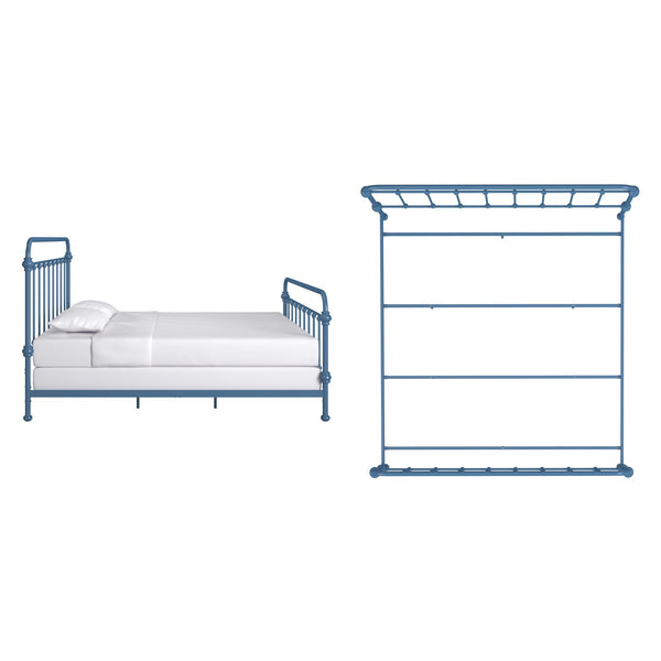 Laroche Iron Spindle Bed Timeless Curved Frame for Modern Bedrooms