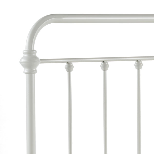Laroche Iron Bed Frame with Curved Silhouette for Modern Bedroom Styling