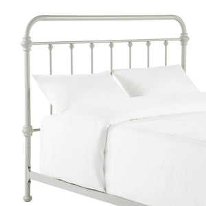 Laroche Iron Bed Frame with Curved Silhouette for Modern Bedroom Styling