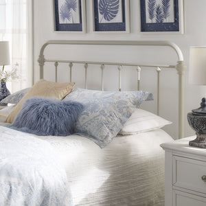 Laroche Iron Bed Frame with Curved Silhouette for Modern Bedroom Styling