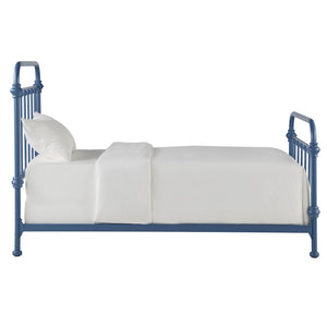 Laroche Iron Bed Curved Metal Frame Contemporary Bedroom Statement Piece