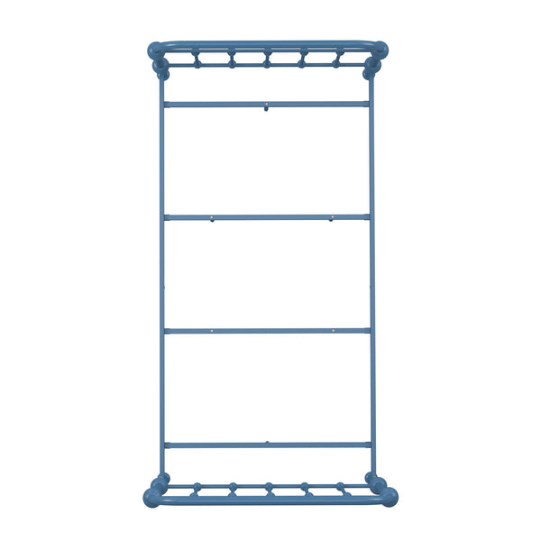 Laroche Iron Bed Curved Metal Frame Contemporary Bedroom Statement Piece