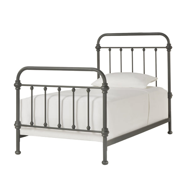 Laroche Iron Bed with Curved Headboard for Elegant Modern Bedrooms