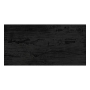 Pisits Pine Veneer Coffee Table with Metal Frame and Lower Shelf for Living Rooms