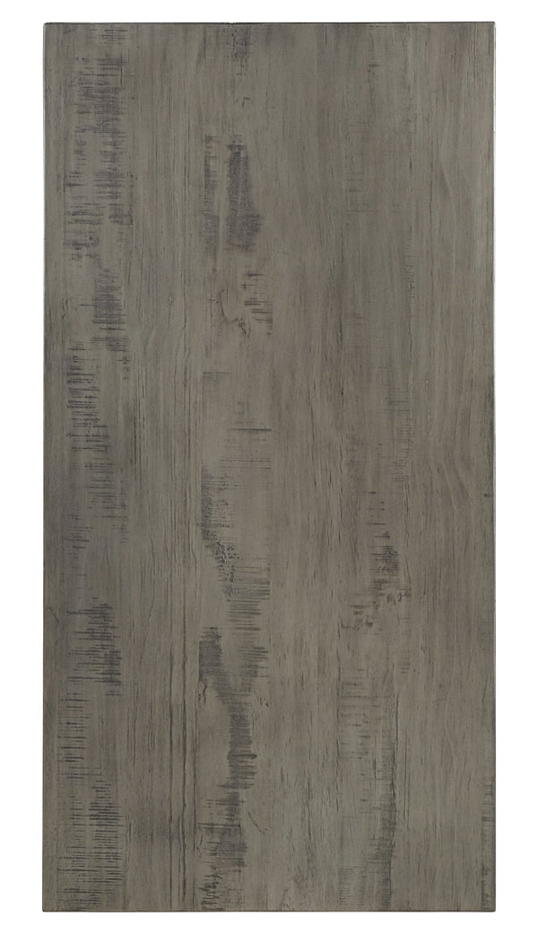 Pisits Pine Veneer Coffee Table with Metal Frame and Lower Shelf for Living Rooms