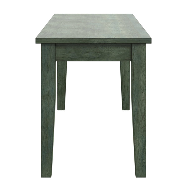 Oneill Solid Rubberwood Bench with Distressed Finish for Dining or Entryway Accent
