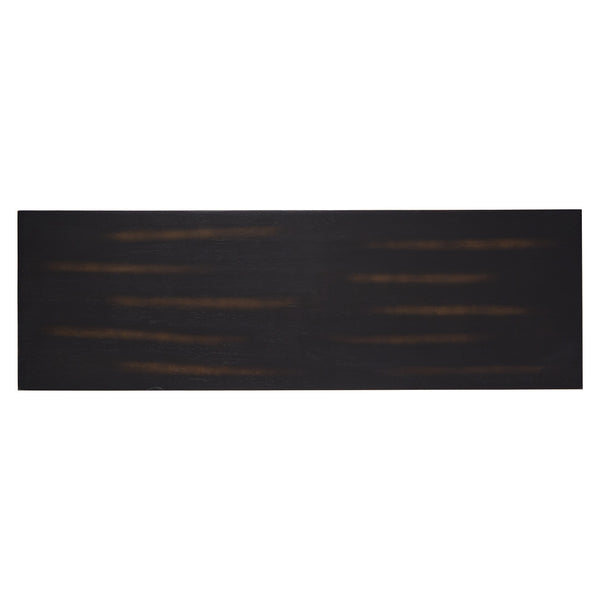 Oneill Solid Rubberwood Bench with Distressed Finish for Dining or Entryway Accent
