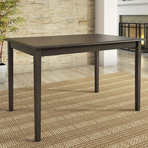 Oneill 48 Inch Round Rubberwood Dining Table Seats Four with Distressed Finish Style