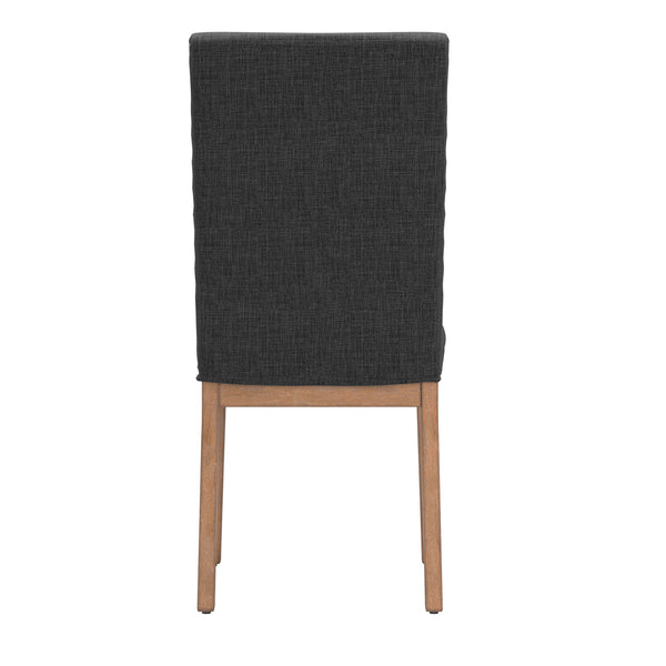 Malkin Nailhead Trim Accent Chair Rubberwood Frame Farmhouse Living Room Seating