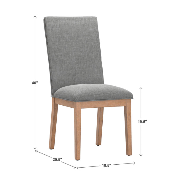 Malkin Nailhead Trim Accent Chair Rubberwood Frame Farmhouse Living Room Seating