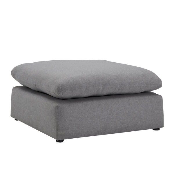 Monico Upholstered Ottoman Foam and Down Fill Accent Seat for Living Rooms